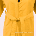 Luxury suede Breathable comfort Hotel microfiber bathrobe